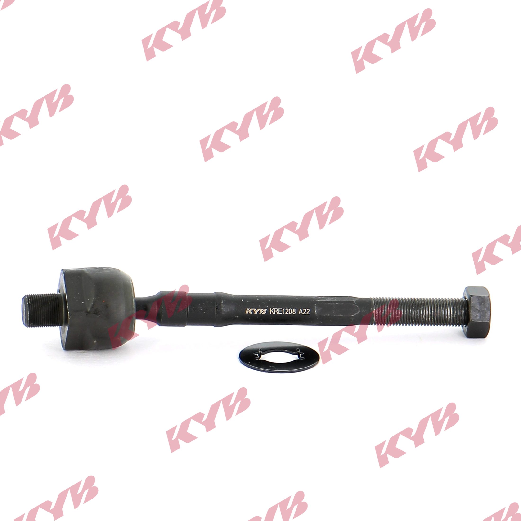 KYB KRE1208 Inner Tie Rod Front Axle for NISSAN