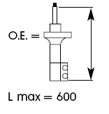 KYB 334241 Shock Absorber