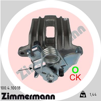 ZIMMERMANN 100.4.10018 Pinza freno