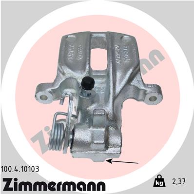 ZIMMERMANN 100.4.10103 Pinza freno-Pinza freno-Ricambi Euro