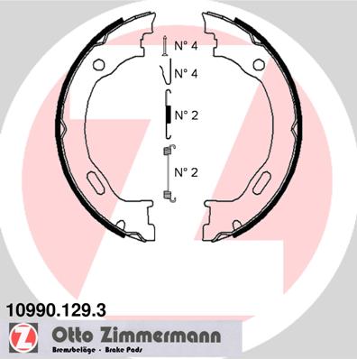 ZIMMERMANN 10990.129.3 Kit...
