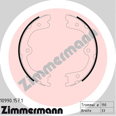 ZIMMERMANN 10990.157.1 Kit...