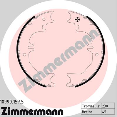 ZIMMERMANN 10990.157.5 Kit...
