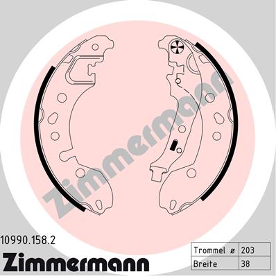 ZIMMERMANN 10990.158.2 Kit...