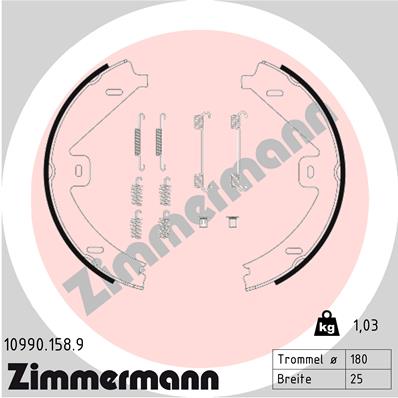 ZIMMERMANN 10990.158.9 Kit...