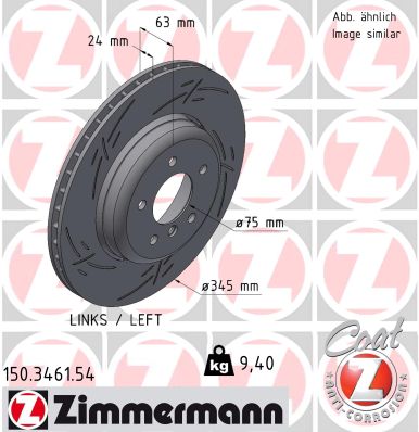 ZIMMERMANN 150.3461.54 Discofreno