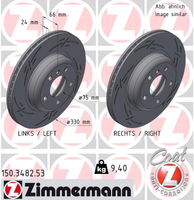 ZIMMERMANN 150.3482.53 Discofreno