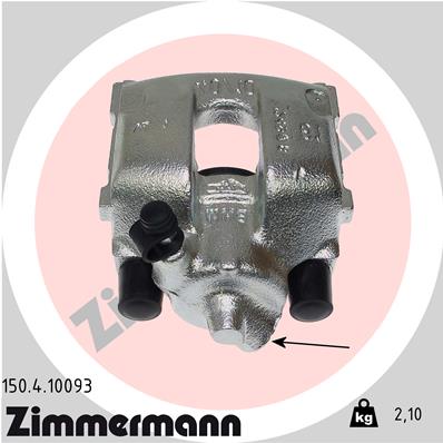 ZIMMERMANN 150.4.10093 Pinza freno