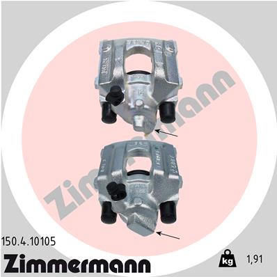 ZIMMERMANN 150.4.10105 Pinza freno