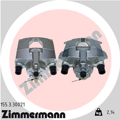 ZIMMERMANN 155.3.30021 Pinza freno