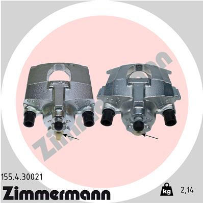 ZIMMERMANN 155.4.30021 Pinza freno