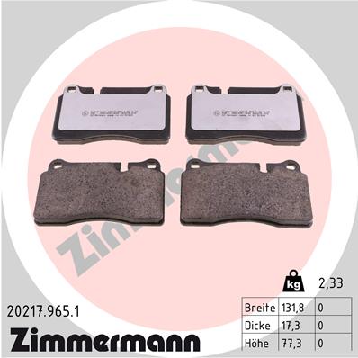 ZIMMERMANN 20217.965.1 Kit...