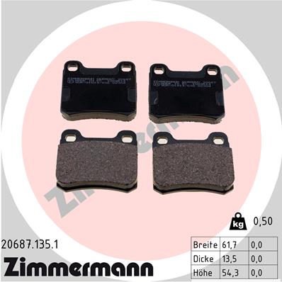 ZIMMERMANN 20687.135.1 Kit...