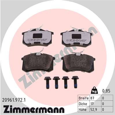 ZIMMERMANN 20961.972.1 Kit...