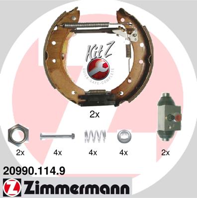 ZIMMERMANN 20990.114.9 Kit...