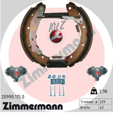 ZIMMERMANN 20990.115.0 Kit...