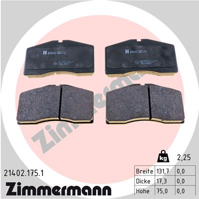 ZIMMERMANN 21402.175.1 Kit...