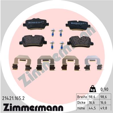 ZIMMERMANN 21421.165.2 Kit...