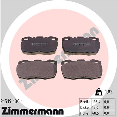 ZIMMERMANN 21519.180.1 Kit...