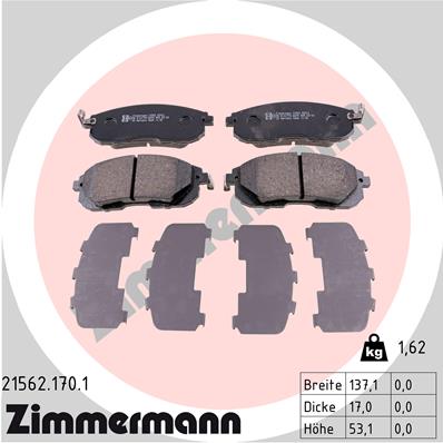 ZIMMERMANN 21562.170.1 Kit...