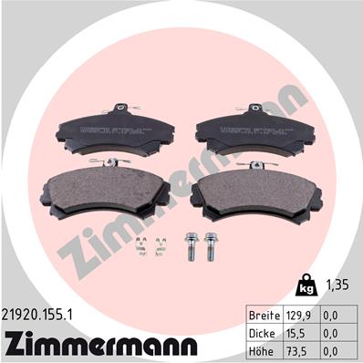 ZIMMERMANN 21920.155.1 Kit...