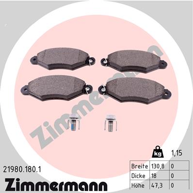 ZIMMERMANN 21980.180.1 Kit...