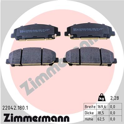 ZIMMERMANN 22042.180.1 Kit...