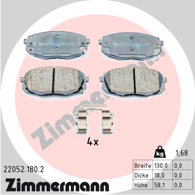 ZIMMERMANN 22052.180.2 Kit...