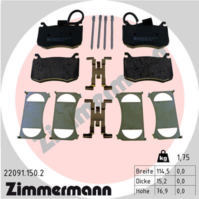 ZIMMERMANN 22091.150.2 Kit...
