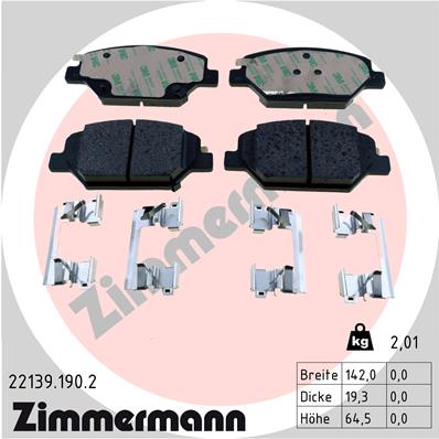 ZIMMERMANN 22139.190.2 Kit...