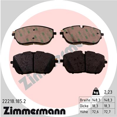 ZIMMERMANN 22218.185.2 Kit...