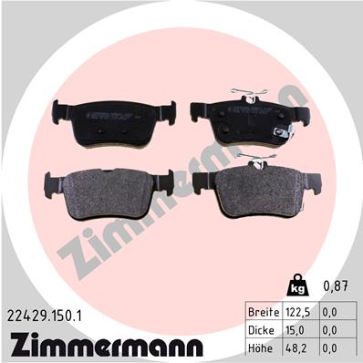 ZIMMERMANN 22429.150.1 Kit...