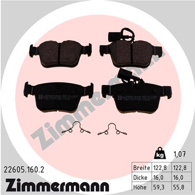 ZIMMERMANN 22605.160.2 Kit...