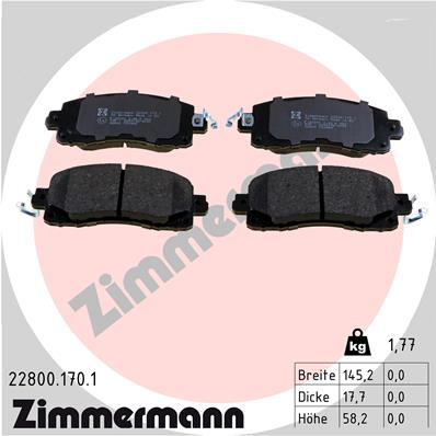 ZIMMERMANN 22800.170.1 Kit...