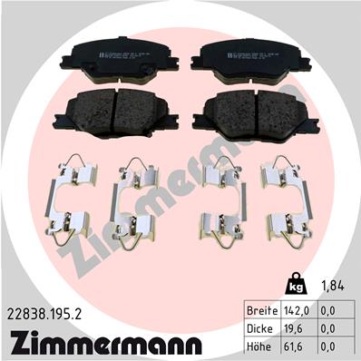 ZIMMERMANN 22838.195.2 Kit...