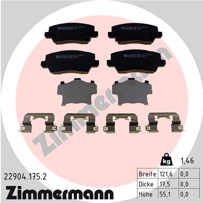 ZIMMERMANN 22904.175.2 Kit...