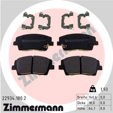 ZIMMERMANN 22934.180.2 Kit...