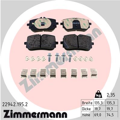 ZIMMERMANN 22942.195.2 Kit...