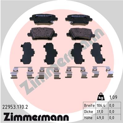 ZIMMERMANN 22953.170.2 Kit...