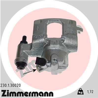 ZIMMERMANN 230.1.30020 Pinza freno