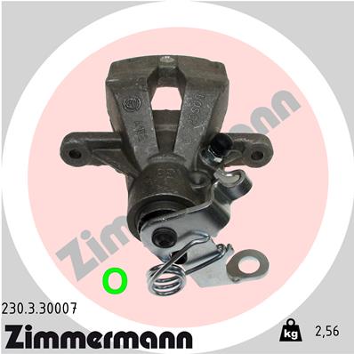 ZIMMERMANN 230.3.30007 Pinza freno