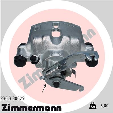 ZIMMERMANN 230.3.30029 Pinza freno