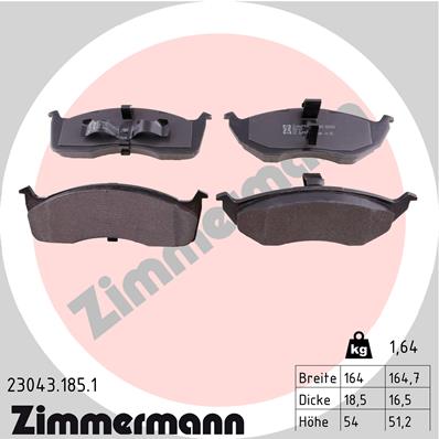 ZIMMERMANN 23043.185.1 Kit...