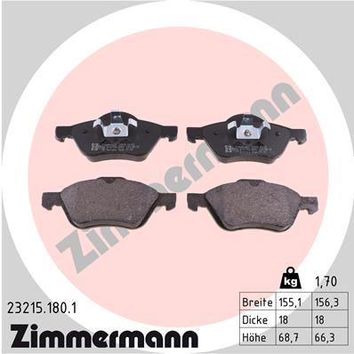ZIMMERMANN 23215.180.1 Kit...