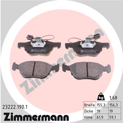 ZIMMERMANN 23222.190.1 Kit...