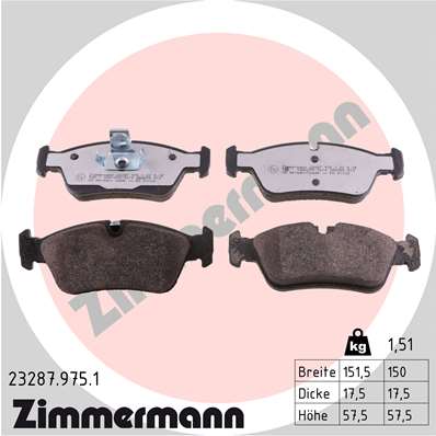 ZIMMERMANN 23287.975.1 Kit...