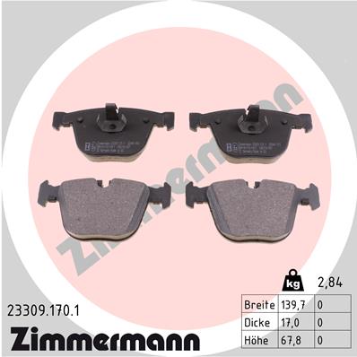 ZIMMERMANN 23309.170.1 Kit...