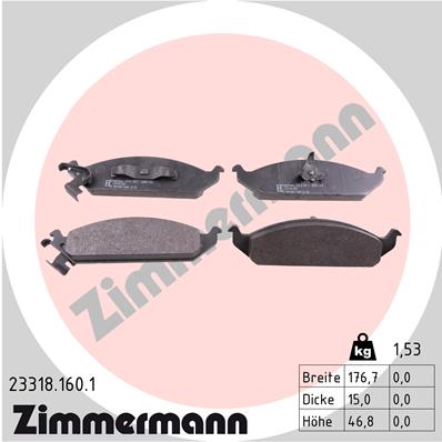 ZIMMERMANN 23318.160.1 Kit...