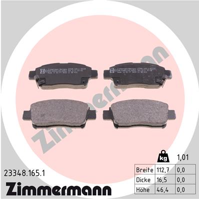 ZIMMERMANN 23348.165.1 Kit...