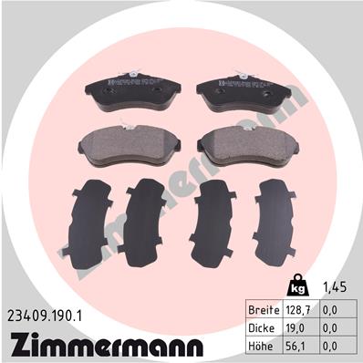 ZIMMERMANN 23409.190.1 Kit...